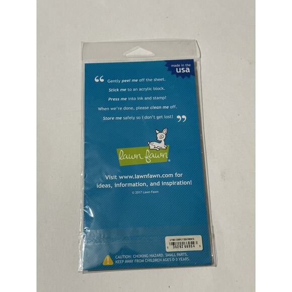 Lawn Fawn Clear Stamps Wishes Happy Birthday Thank U Congratulations Feel Better - Picture 3 of 3